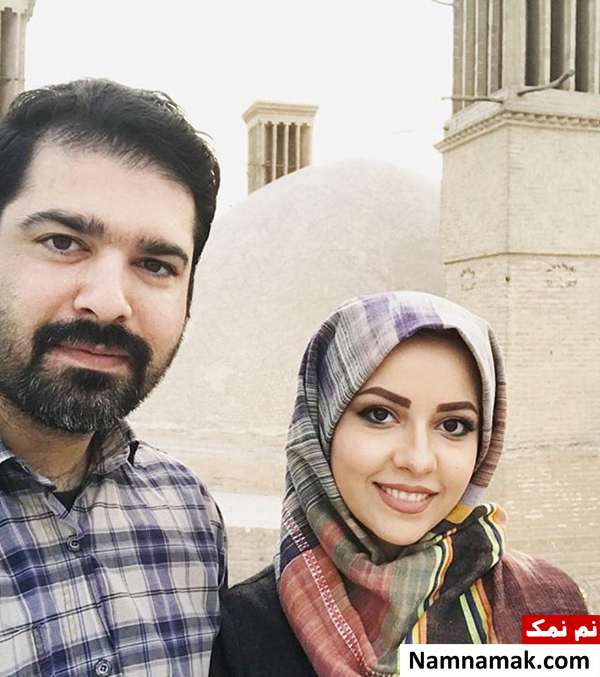 نعیمه خزایی و همسرش