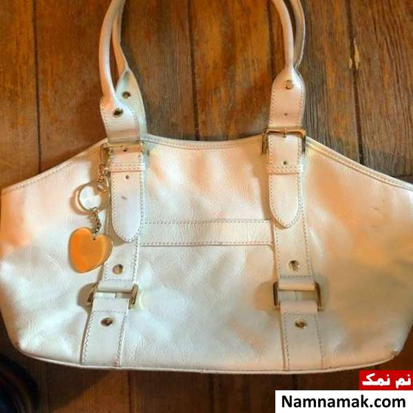 روش تمیز کردن کیف چرمی سفید