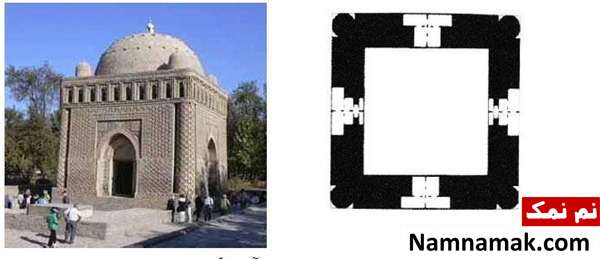 سبک معماری آرامگاه امیر اسماعیل سامانی