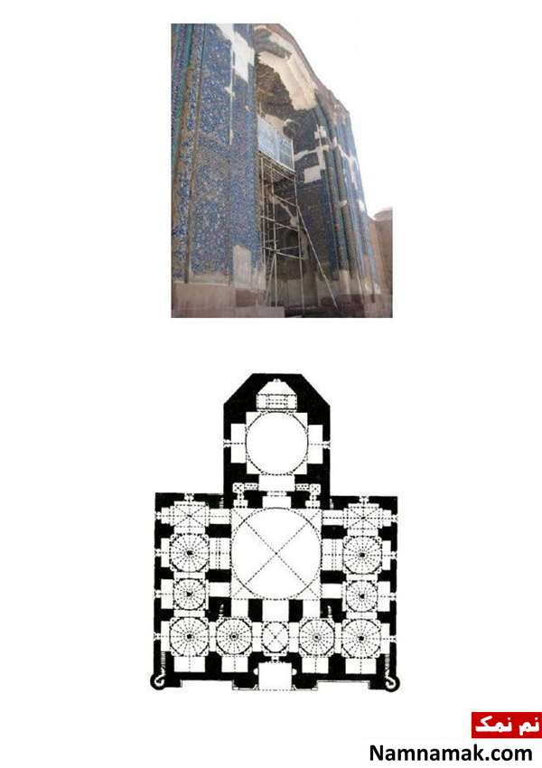 سبک معماری مسجد کبود تبریز