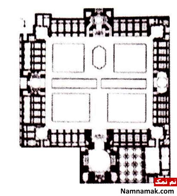 سبک معماری مدرسه چهار باغ