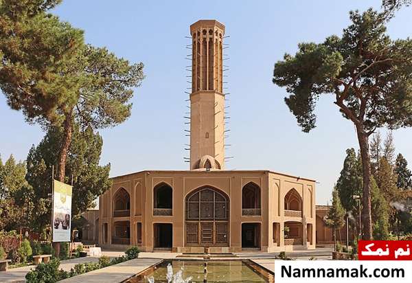 سبک معماری باغ دولت آباد یزد