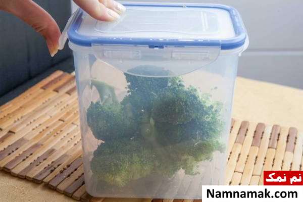 نگهداری کلم بروکلی تا 3روز نگهداری کلم بروکلی برای 4 روز