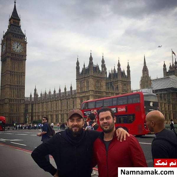 بهرام رادان و پژمان بازغی در لندن