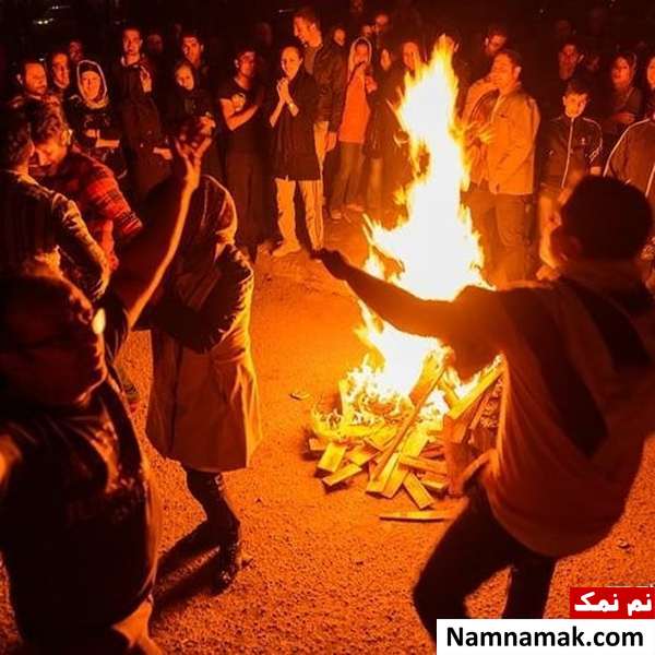 آیین های زیبای چهارشنبه سوری