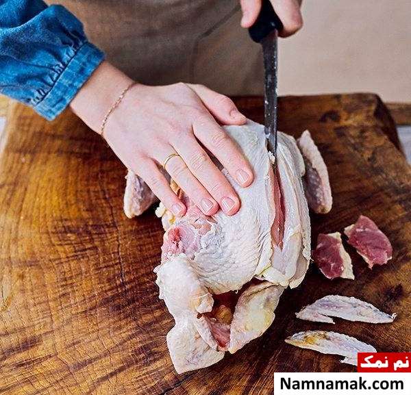 ترفند خرد کردن مرغ