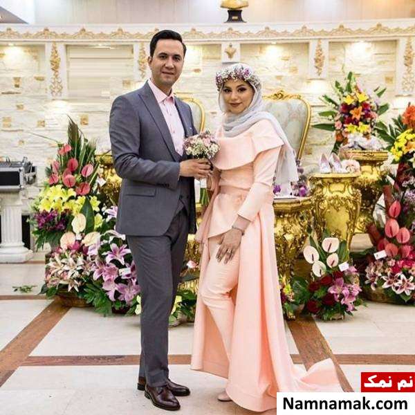 محیا اسناوندی و همسرش محیا اسناوندی در کنار همسرش