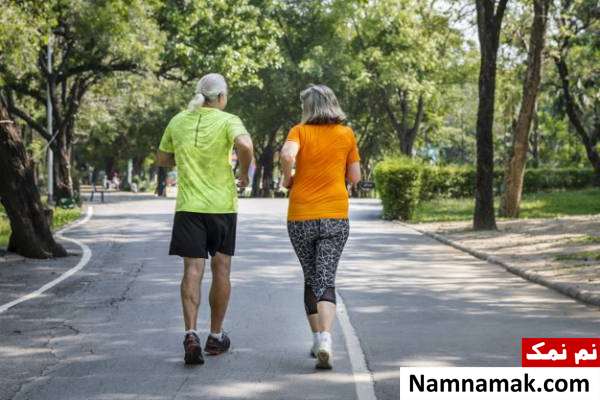 پیاده روی فعالیت بدنی در عید