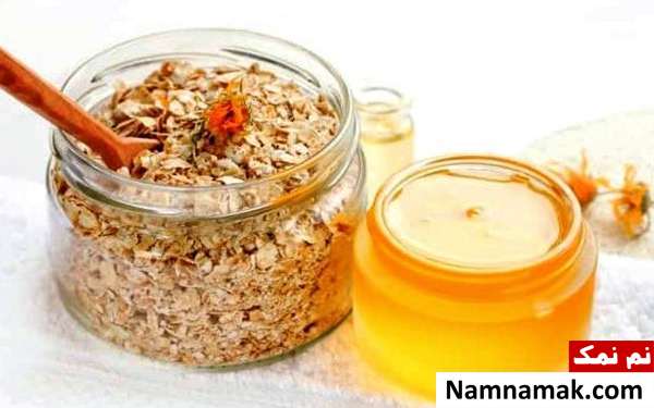 طرز تهیه ماسک صورت با جو دوسر