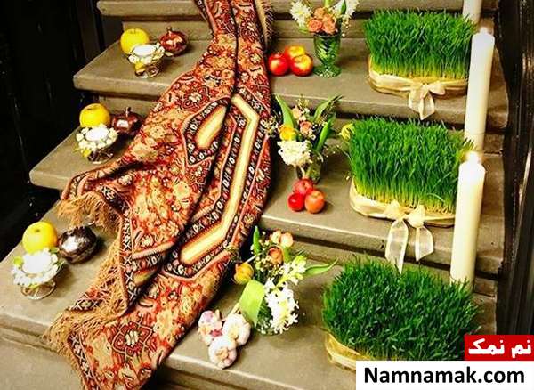 سبزه گندم سبزه گندم سفره هفت سین