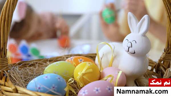 تخم مرغ رنگی از عیدی های قدیمی