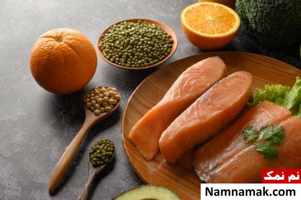 گوشت ماهی تأثیر غذاهای با طبع سرد بر روی بدن