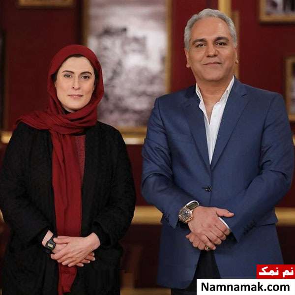 مهران مدیری و بهناز جعفری در دورهمی بهناز جعفری در دورهمی