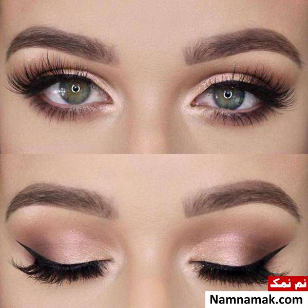 آرایش چشم بهاری لایت