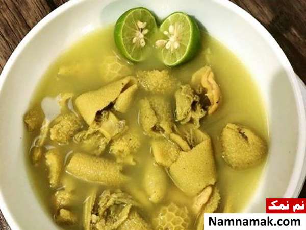 سیرابی با آبلیمو