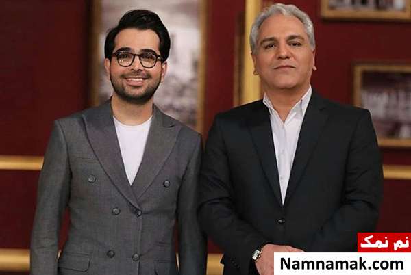 پژمان جمشیدی و فرزاد فرخ در دورهمی پژمان جمشیدی و فرزاد فرخ در دورهمی