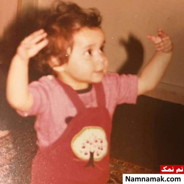 آرام جعفری در کودکی