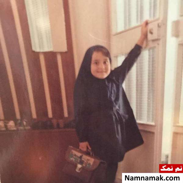 آرام جعفری در اولین روز دبستان