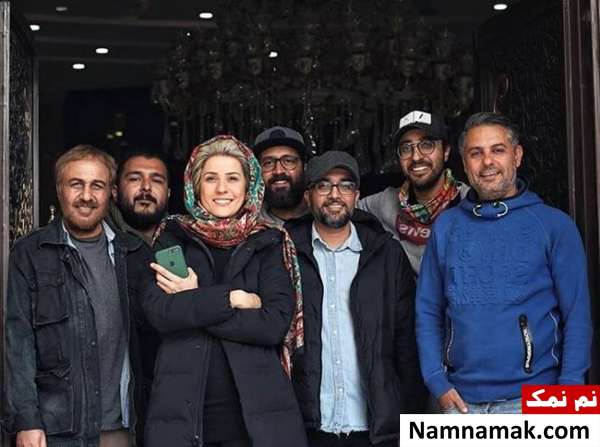 عکسی از بازیگران و عوامل فیلم روشن