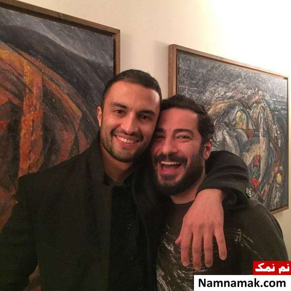 عکسی از نوید محمدزاده و امیر جدیدی