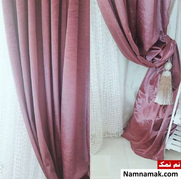 مدل والان حریر ، مخمل و توری ساده و شیک