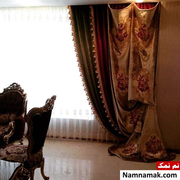 مدل والان حریر ، مخمل و توری ساده و شیک