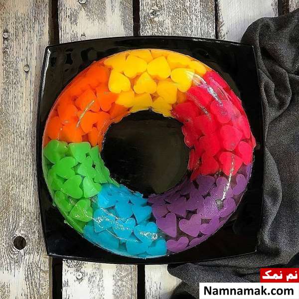 ژله ویترینی قلبی