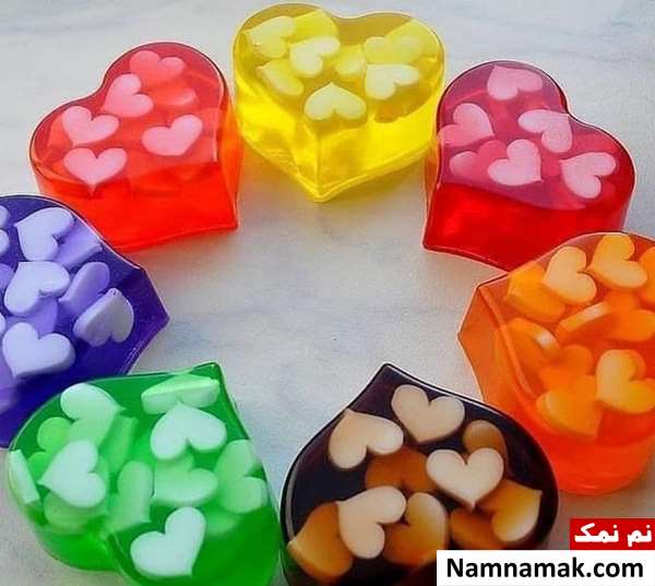 ژله ویترینی قلبی