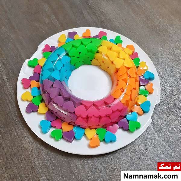 ژله ویترینی قلبی