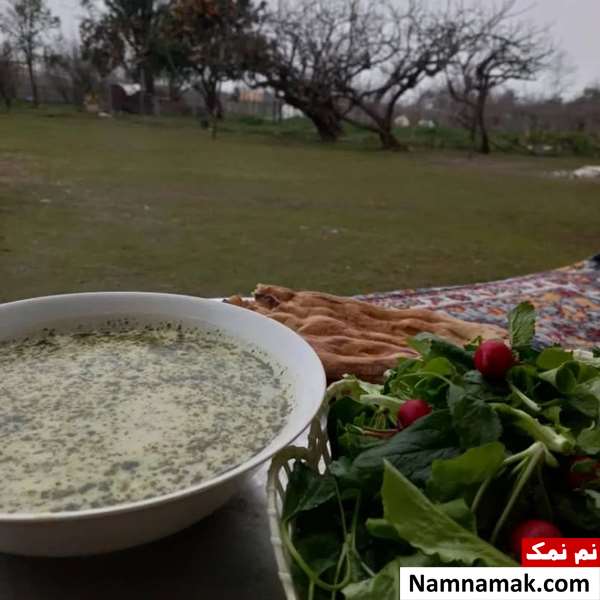 آش دوغ شمالی مازندران