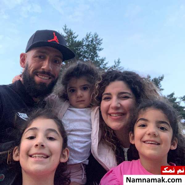 عکس های شخصی و خانوادگی اشکان دژاگه با همسر و فرزندانش