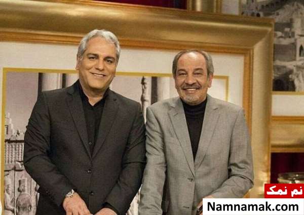 داریوش فرهنگ و مهران مدیری در برنامه دورهمی