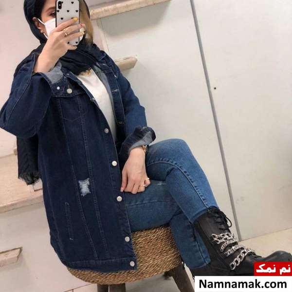 تیپ با کفش اسپرت دخترانه
