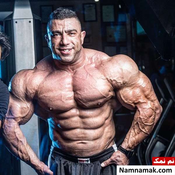 زندگینامه اسحاق قویدل و همسرش عکس های اسحاق قویدل بدنساز