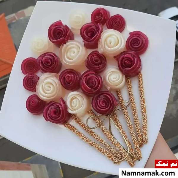 آموزش تزیین ژله