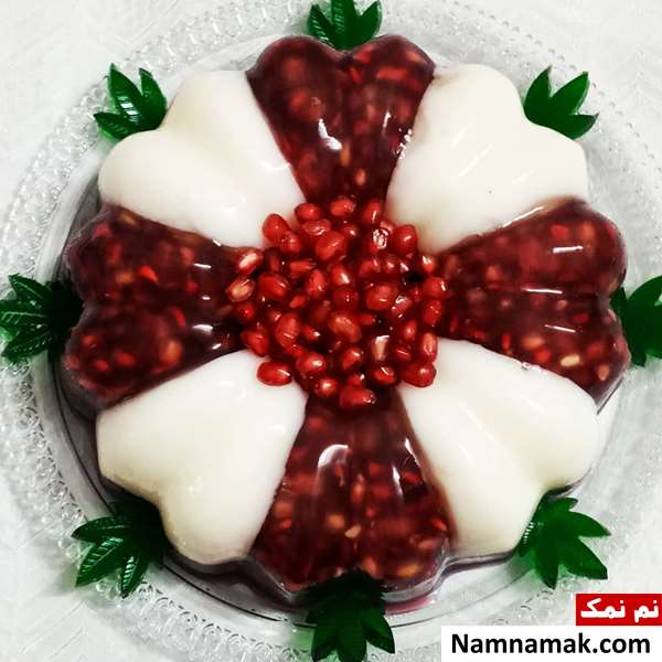 آموزش تزیین ژله