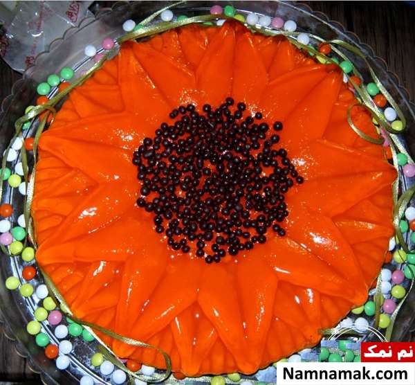 آموزش تزیین ژله