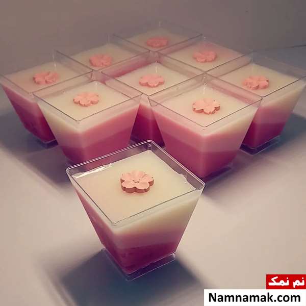 آموزش تزیین ژله