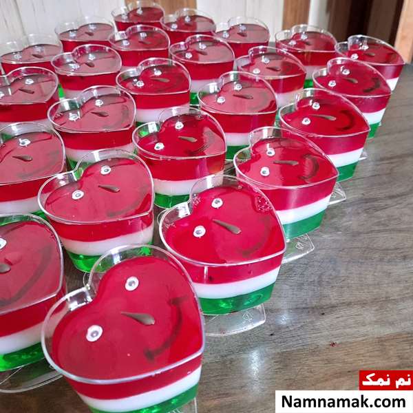 ژله لیوانی
