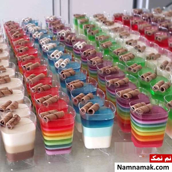 ژله لیوانی