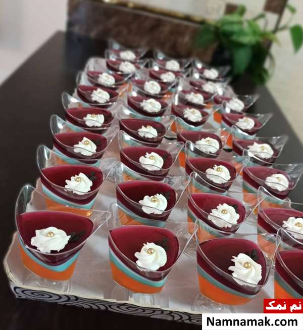 ژله لیوانی