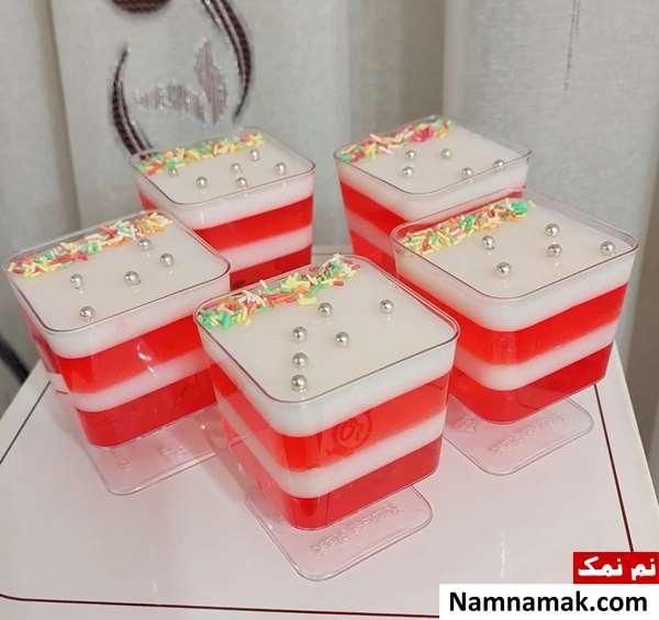 ژله لیوانی