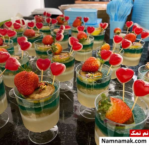 ژله لیوانی