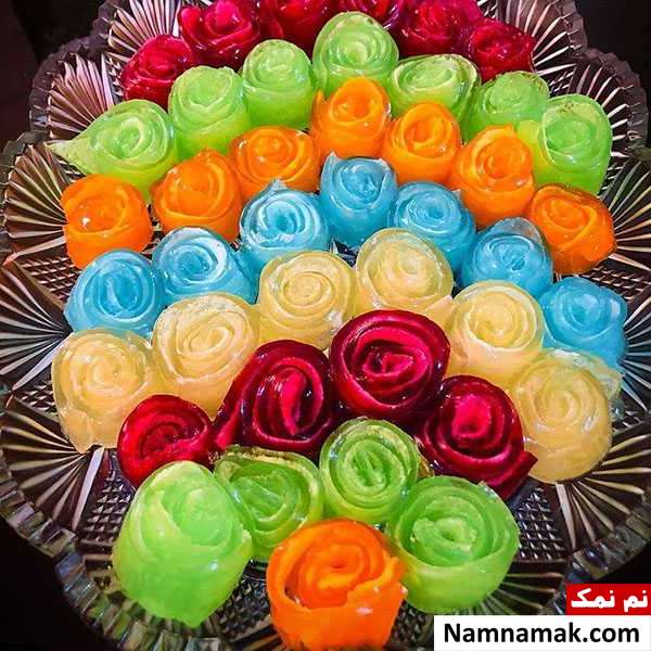 طرز تهیه انواع ژله بستنی جدید و مجلسی با عکس و تصویر