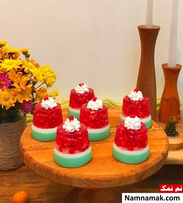 طرز تهیه انواع ژله ساده بدون قالب