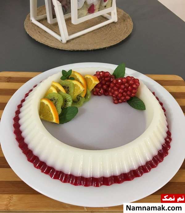 طرز تهیه ژله جدید برای یخچال عروس