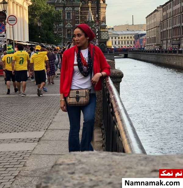 بهاره افشاری در سن پترزبورگ