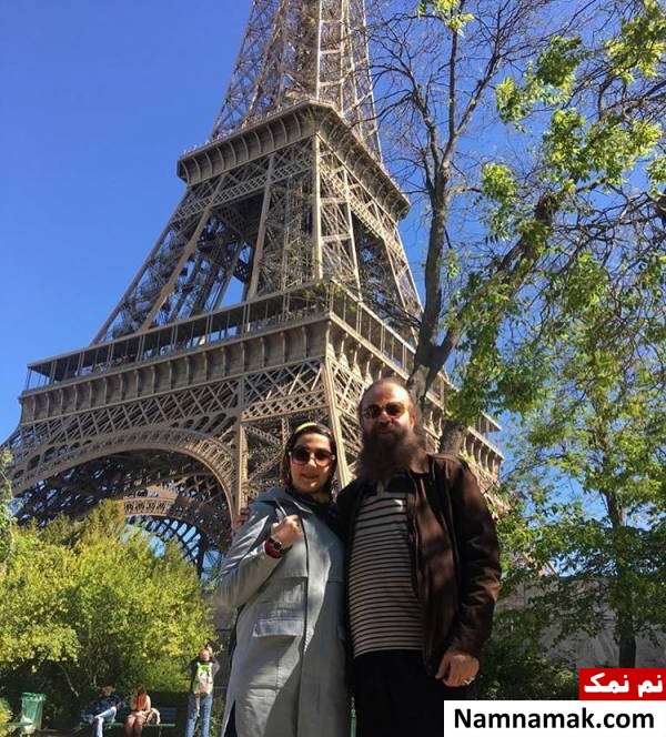 سارا صوفیانی و همسرش امیرحسین شریفی