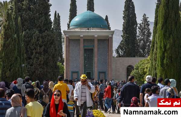آرامگاه سعدی واقع در شیراز