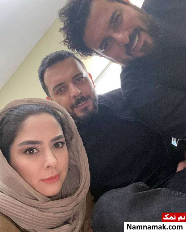 بازیگران هم گناه مارال بنی آدم ، محسن کیایی و پدرام شریفی در سریال هم گناه